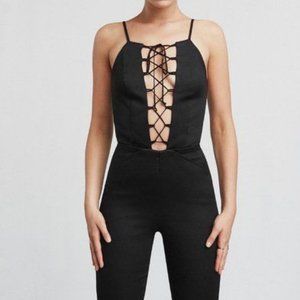 Reformation Sophie Jumpsuit Black